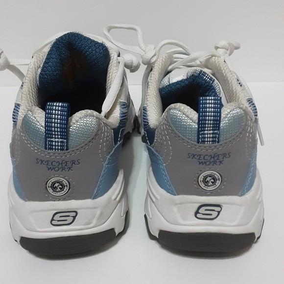 Skechers D'Lites Women's Work Sneakers US 8 Slip Resistant Alloy Toe Shoes - Picture 9 of 14